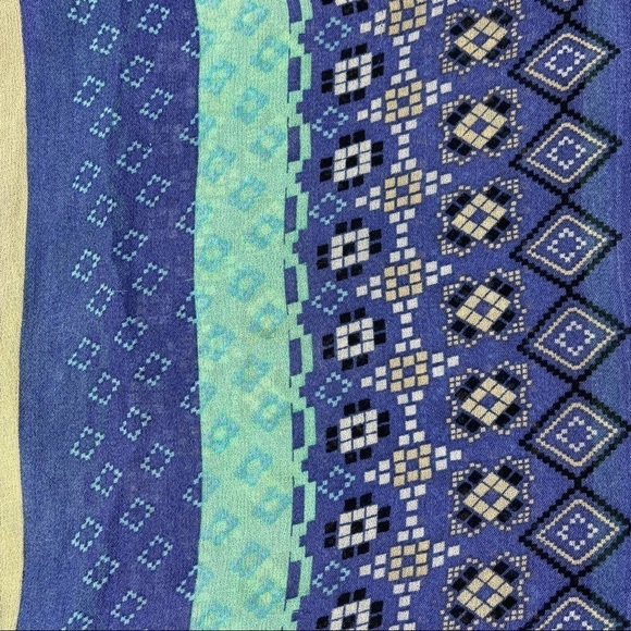 Sanctuary Womens Blouse Blue Striped Small - Picture 7 of 9